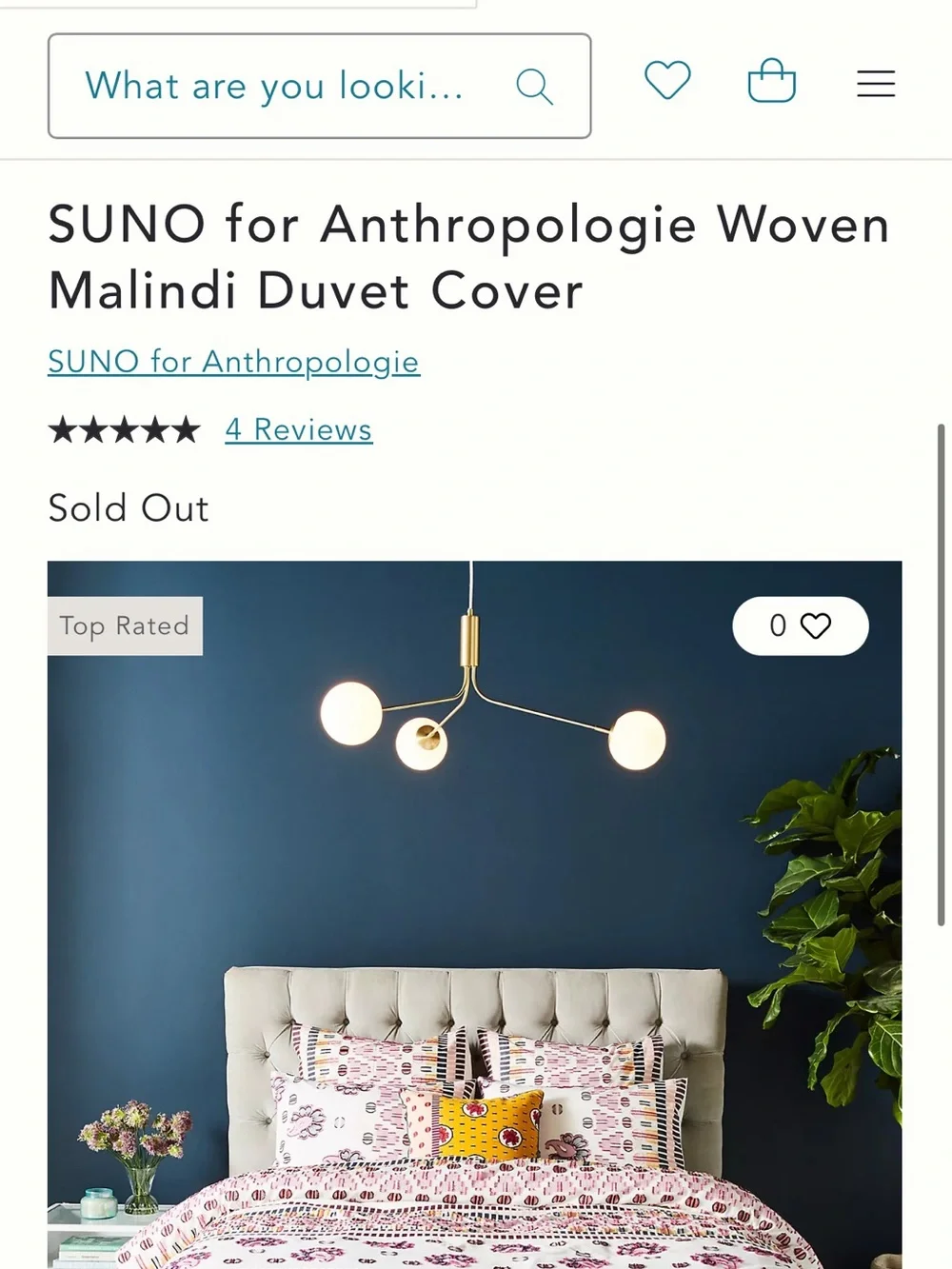 Anthropologie Woven Malindi Size: Queen Duvet Cover in White and Pink NWT #Lux-T